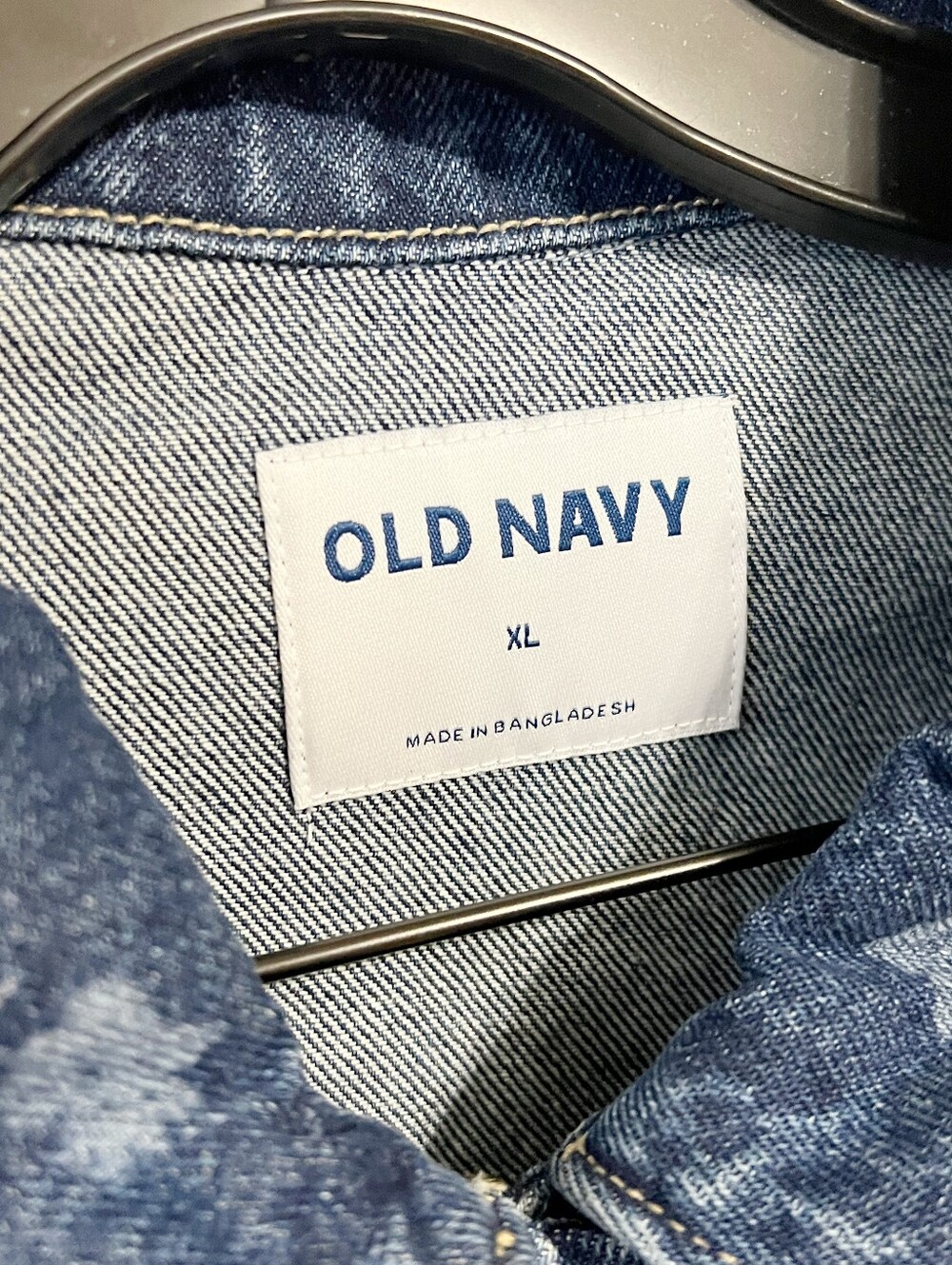 LAST PRICE DROP NEW Old Navy Floral Oversized Denim Jacket $15 IS FIRM & FINAL - Picture 7 of 10